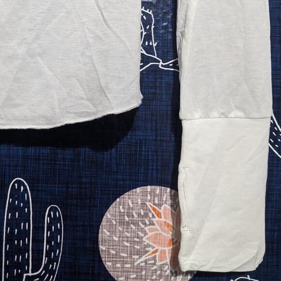 NEW Spiritual Gangster Grateful Active Long Sleeve Tee White Women's XS / Small - Picture 8 of 10